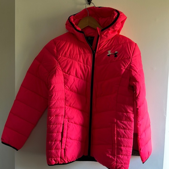 Under Armour Jackets & Coats Nwt 15 Under Armor Girls Mallowpuff